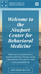 Mobile Screenshot of newportbehavioral.com